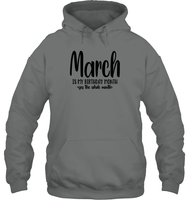 March Birthday Month Unisex Heavyweight Pullover Hoodie