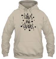 Stars And Stripes 4th Of July Shirt Unisex Heavyweight Pullover Hoodie