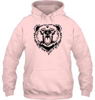 Angry Bear Shirt Unisex Heavyweight Pullover Hoodie