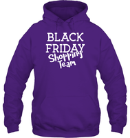 Black Friday Shopping Team Shirt – Ready to Score Big Deals Unisex Heavyweight Pullover Hoodie
