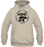 Mama Bear Family Shirt Unisex Heavyweight Pullover Hoodie