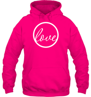 Love Valentine's Day Unisex Heavyweight Pullover Hoodie