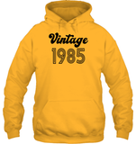 1985 Retro Vintage Birth Year Blast Unisex Heavyweight Pullover Hoodie