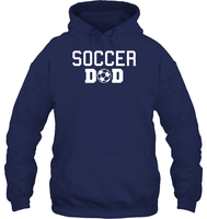 Soccer Dad Sports Shirt Unisex Heavyweight Pullover Hoodie