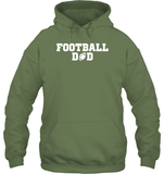 Football Dad Shirt - The Ultimate Game Day Essential Unisex Heavyweight Pullover Hoodie