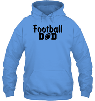 Football Dad Shirt - The Ultimate Game Day Essential Unisex Heavyweight Pullover Hoodie