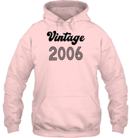 2006 Retro Vintage Birth Year Blast Unisex Heavyweight Pullover Hoodie
