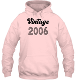2006 Retro Vintage Birth Year Blast Unisex Heavyweight Pullover Hoodie