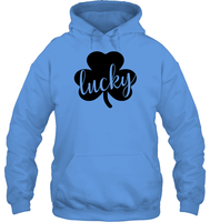 Lucky St Patrick's Day Shirt Unisex Heavyweight Pullover Hoodie