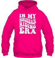In My Horseback Riding Era Unisex Heavyweight Pullover Hoodie
