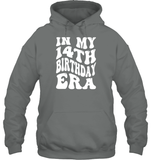 In My 14th Birthday Era Birthday Shirt Unisex Heavyweight Pullover Hoodie