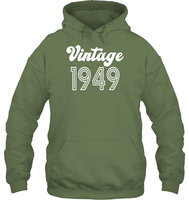 1949 Retro Vintage Birth Year Blast Unisex Heavyweight Pullover Hoodie