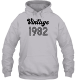1982 Retro Vintage Birth Year Blast Unisex Heavyweight Pullover Hoodie