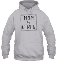Mom Of Girls Family Shirt Unisex Heavyweight Pullover Hoodie