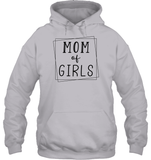 Mom Of Girls Family Shirt Unisex Heavyweight Pullover Hoodie