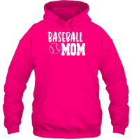 Baseball Mom Shirt Unisex Heavyweight Pullover Hoodie With Baseball