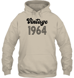 1964 Retro Vintage Birth Year Blast Unisex Heavyweight Pullover Hoodie