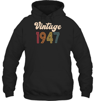 1947 Retro Vintage Birth Year Blast Unisex Shirt, Long Sleeve, Hoodie, Sweatshirt