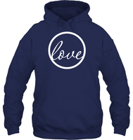 Love Valentine's Day Unisex Heavyweight Pullover Hoodie