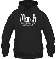 March Birthday Month Unisex Heavyweight Pullover Hoodie