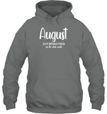 August Birthday Month Unisex Heavyweight Pullover Hoodie