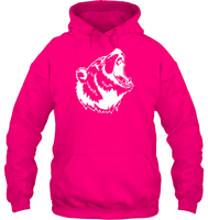 Angry Bear Shirt Unisex Heavyweight Pullover Hoodie