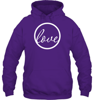 Love Valentine's Day Unisex Heavyweight Pullover Hoodie