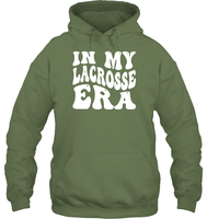 In My Lacrosse Era Sports Shirt Unisex Heavyweight Pullover Hoodie