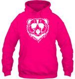 Cool Grizzly Bear Shirt Unisex Heavyweight Pullover Hoodie