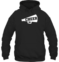 Cheer T Shirt Unisex Heavyweight Pullover Hoodie