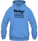 1955 Retro Vintage Birth Year Blast Unisex Heavyweight Pullover Hoodie