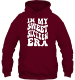 In My Sweet Sixteenth Era Birthday Shirt Unisex Heavyweight Pullover Hoodie