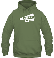 Cheer T Shirt Unisex Heavyweight Pullover Hoodie