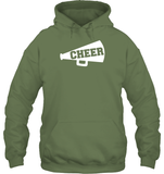 Cheer T Shirt Unisex Heavyweight Pullover Hoodie