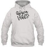 Merica Vibes 4th Of July Shirt Unisex Heavyweight Pullover Hoodie