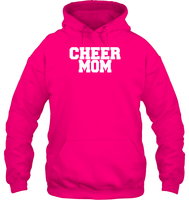 Cheer Mom T Shirt Unisex Heavyweight Pullover Hoodie