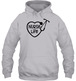 Nurse Life Nurse Shirt Unisex Heavyweight Pullover Hoodie