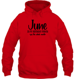 June Birthday Month Unisex Heavyweight Pullover Hoodie