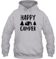 Happy Camper Unisex Heavyweight Pullover Hoodie