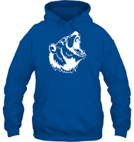 Angry Bear Shirt Unisex Heavyweight Pullover Hoodie