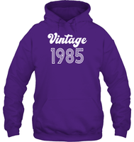 1985 Retro Vintage Birth Year Blast Unisex Heavyweight Pullover Hoodie
