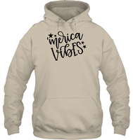Merica Vibes 4th Of July Shirt Unisex Heavyweight Pullover Hoodie