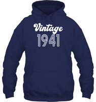 1941 Retro Vintage Birth Year Blast Unisex Heavyweight Pullover Hoodie