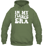 In My Fiance Era Shirt Unisex Heavyweight Pullover Hoodie