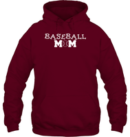 Baseball Mom Shirt Unisex Heavyweight Pullover Hoodie