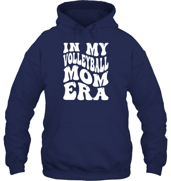 In My Volleyball Mom Era Sports Shirt Unisex Heavyweight Pullover Hoodie