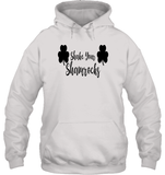 Shake Your Shamrocks St Patrick's Day Shirt Unisex Heavyweight Pullover Hoodie