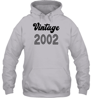 2002 Retro Vintage Birth Year Blast Unisex Heavyweight Pullover Hoodie