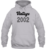 2002 Retro Vintage Birth Year Blast Unisex Heavyweight Pullover Hoodie