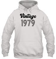 1979 Retro Vintage Birth Year Blast Unisex Heavyweight Pullover Hoodie